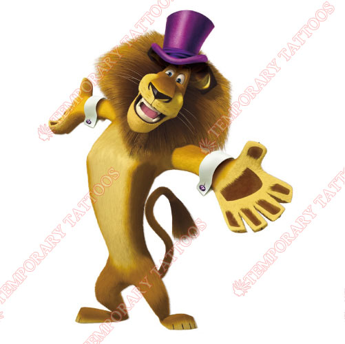 Madagascar Customize Temporary Tattoos Stickers NO.3379
